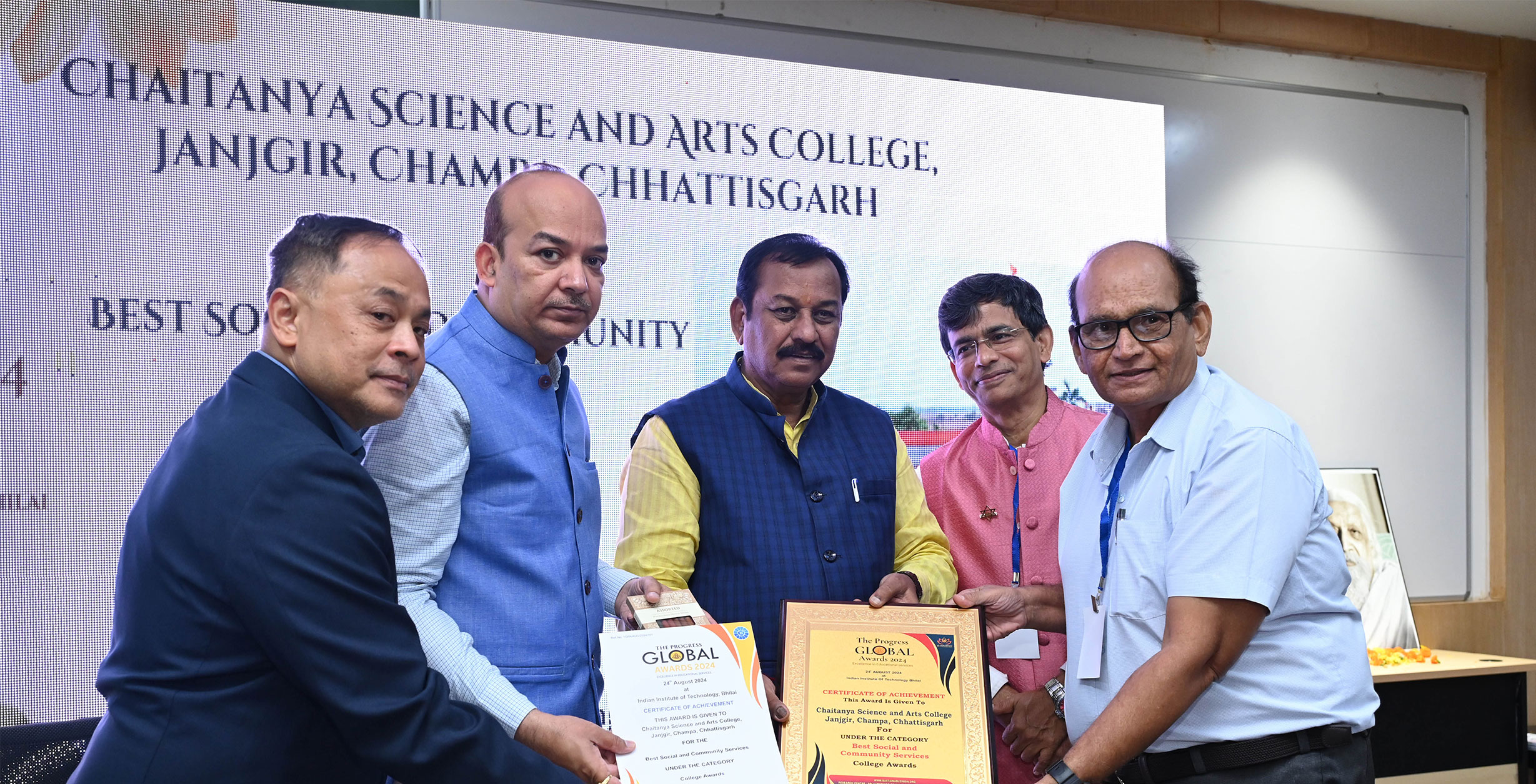 The Progress Global Awards 2024 under Best Social and Community Services